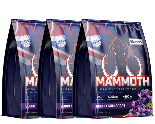 Mammoth Pre-Workout (Pack of 3)