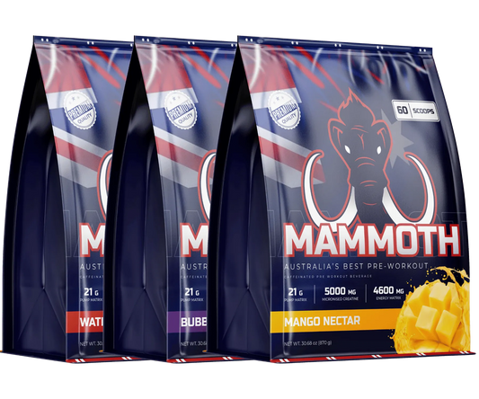 Mammoth Pre-Workout (Pack of 3)
