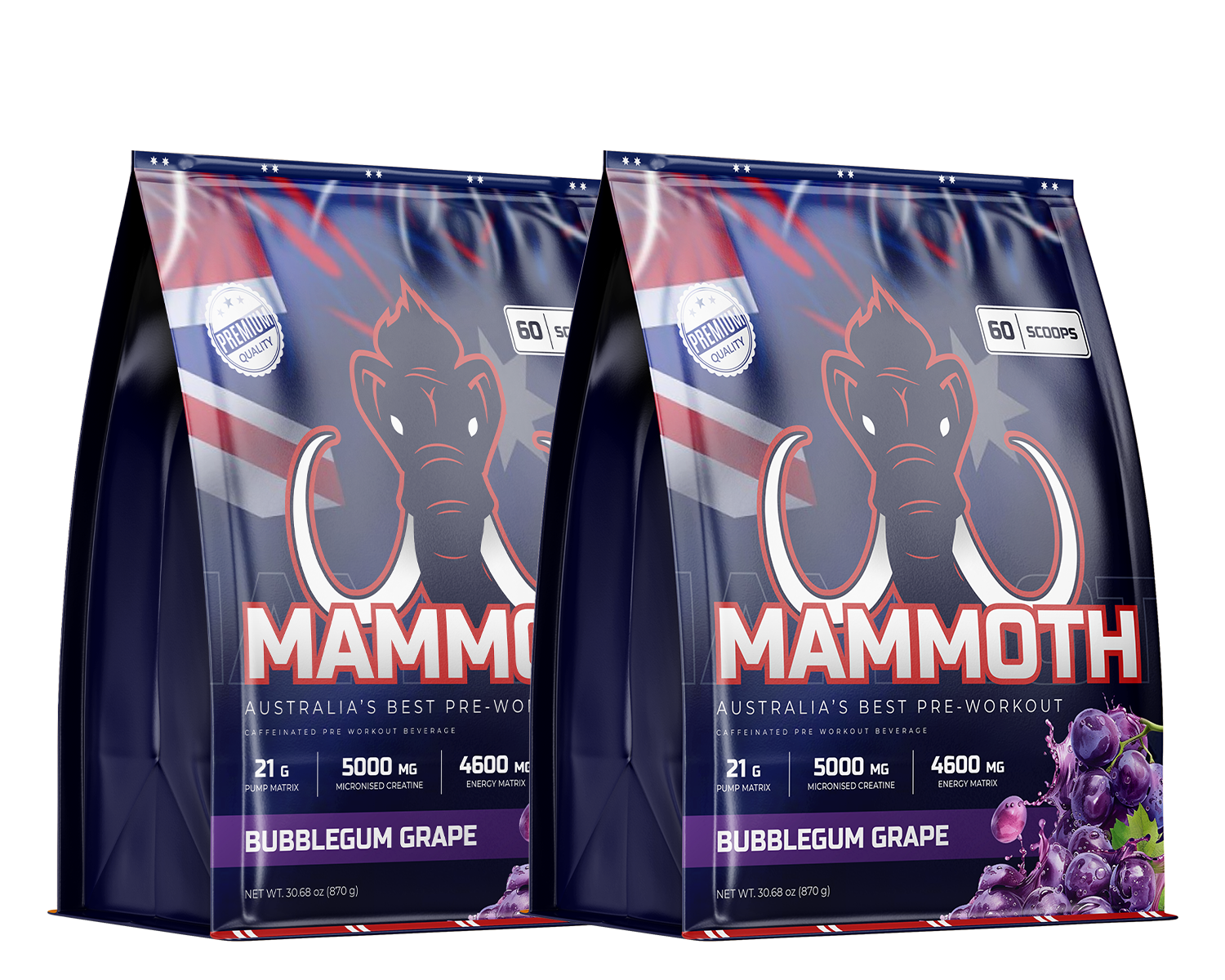 Mammoth Pre-Workout (Pack of 2)