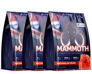 Mammoth Pre-Workout (Pack of 3)
