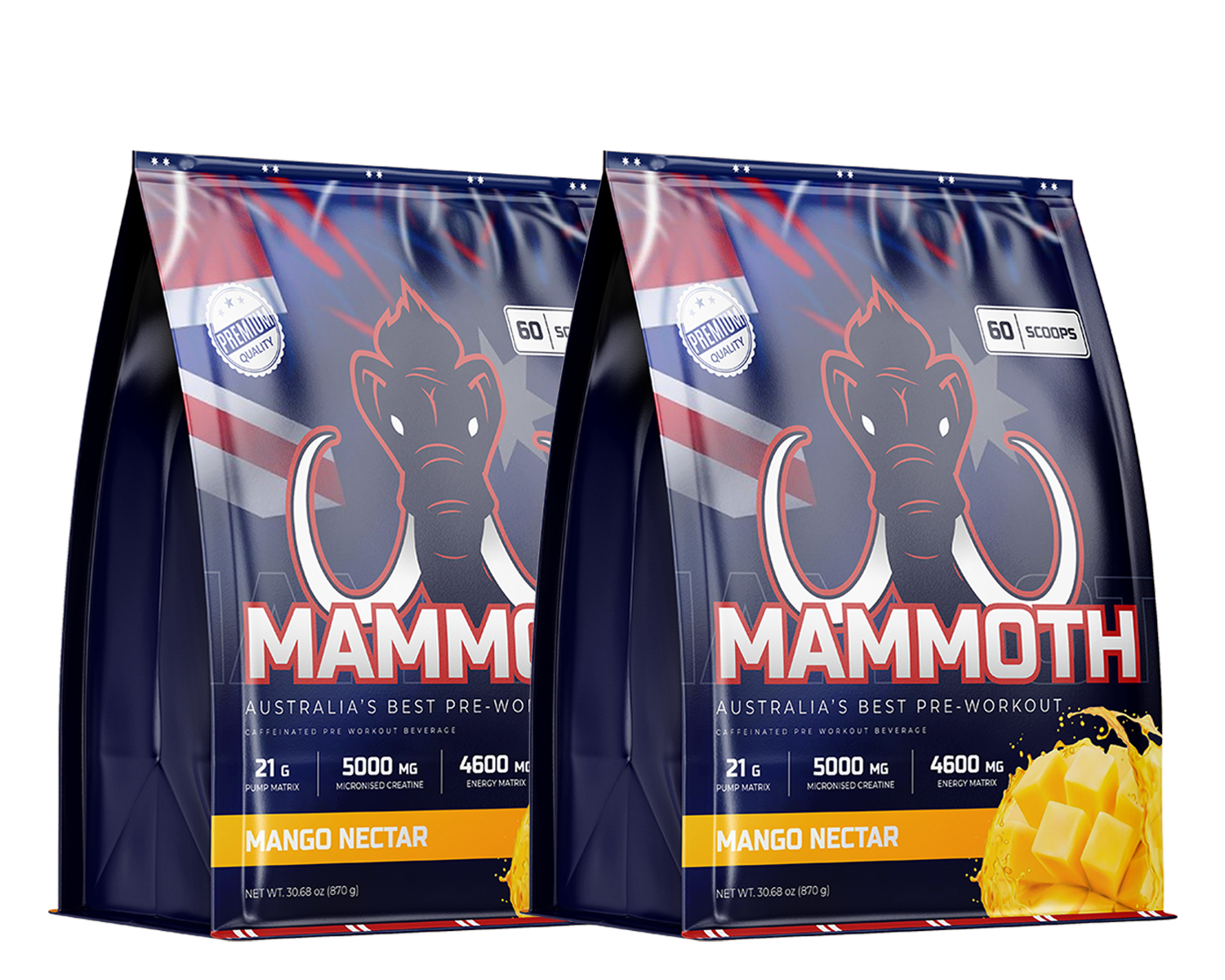 Mammoth Pre-Workout (Pack of 2)