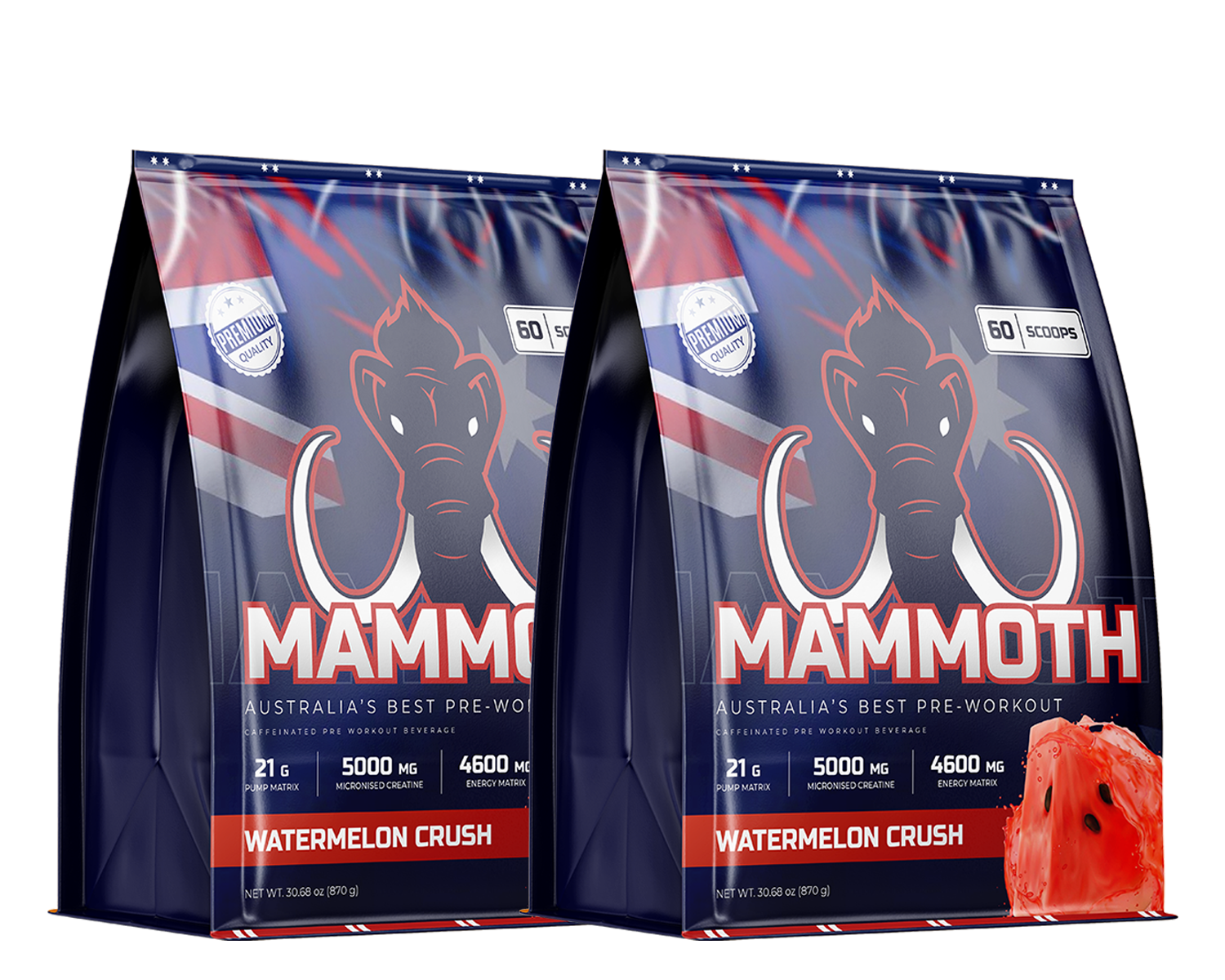 Mammoth Pre-Workout (Pack of 2)