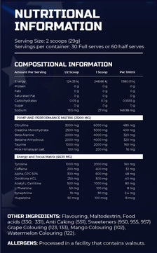 Mammoth Pre-Workout